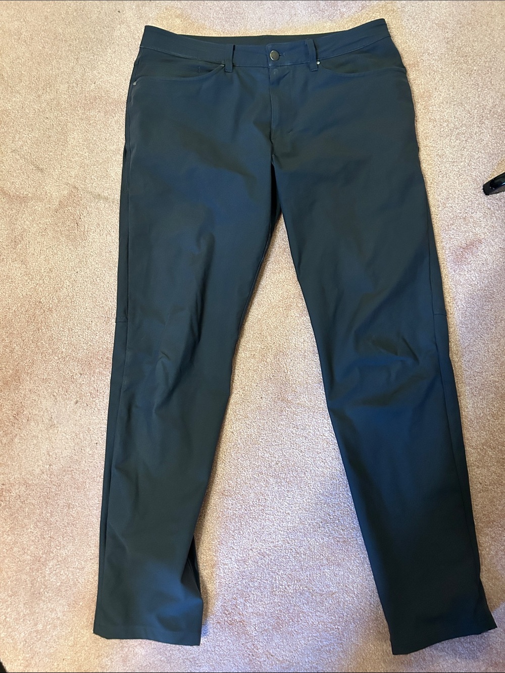 lululemon athletica Navy Blue Slim Straight Pants